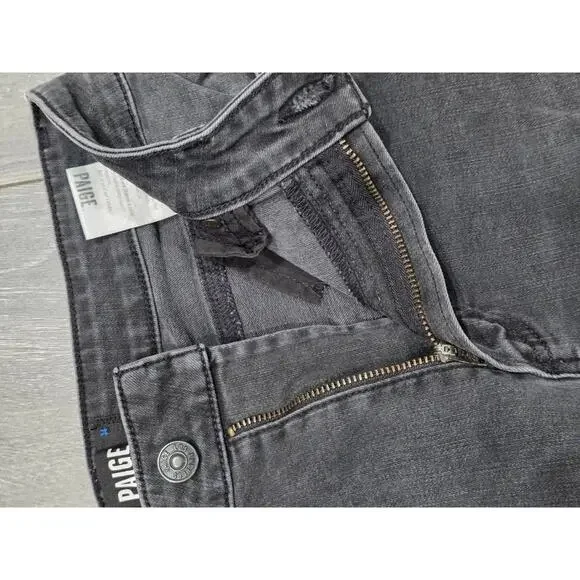 Paige Denim Bombshell Skinny Jeans High Rise Size 29 Dark Gray A003808 - Picture 8 of 9